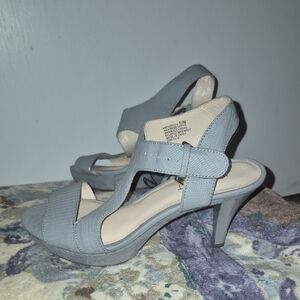 Elegant Gray Women's Heels